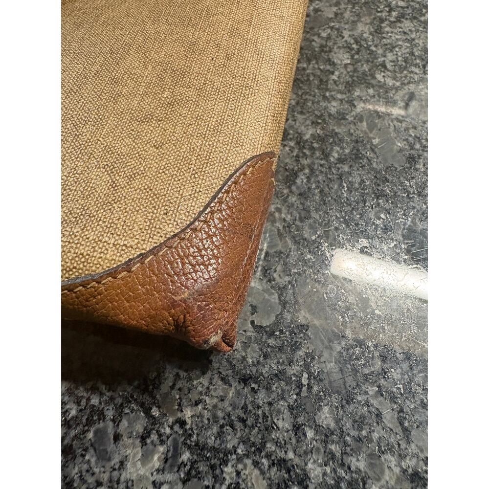 Gucci Vintage shoulder bag beige & brown (lock stem loose) chain strap Brown - Picture 9 of 12